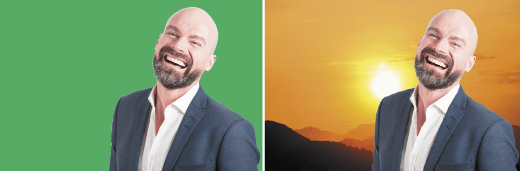 Blog Greenscreen-voorbeeld